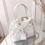 Tote shell bag 2024 ladies shoulder bags Korean embroidery female chain women's crossbody bag handbag