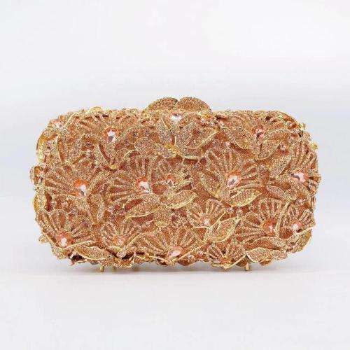 Wholesale Handmade Party Animal Shape Rhinestone Evening Bag Lady Clutch Custom Luxury Crystal Purse Women Evening Clutch bag