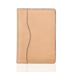 RFID blocking leather card holder bifold wallet credit card holder genuine leather bifold card holder for men