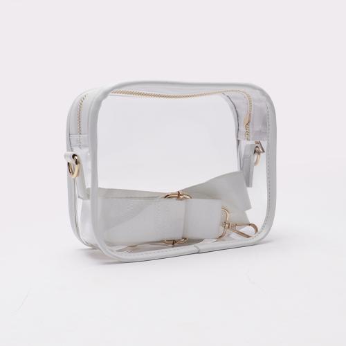 New Arrivals Best Gifts Clear Crossbody Purse For Women Custom Clear Stadium Bag Transparent PVC Crossbody Bag