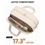 LOVEVOOK 2pcs/set Weekender Overnight Bag with Laptop Compartment Sports Gym Bag with Wet Pocket for Business Travel Duffle Bag