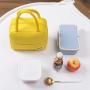 Gelory Portable factory direct sale picnic cooler bag oxford cloth work lunch box bag hand carry kids lunch bags