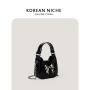 Wholesale PU Material Zipper Handbag Shoulder Shopping Tote Bag With Design Shopping Bags Women Shoulder