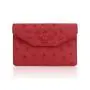 Cartera De Hombres ODM Minimalist Luxury Designer Genuine Ostrich Skin Card Holder Wallet Men Women's Business Mini Card Case
