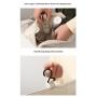 ZF040 Fashion  New Hook Oxford Cloth Wash Bag Portable Waterproof Simple Makeup Bag Folding Hanging Travel Storage Bag