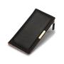 HR022 Women's Artificial Leather Lovely Wallet Clip Fashion Versatile Long Zipper Purse Wedding Birthday Metal Women's Handbag