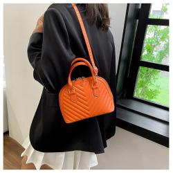 HR412 New Creative PU Leather Shell Bag Personalized Design Temperament Crossbody Bag Practical Shoulder Women's Handheld Bag