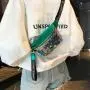 2022 Lady Designer Bag Fashion Painting Graffiti  Zipper Waist Purse for Women Celebrity Casual Cross-slung Chest Bag