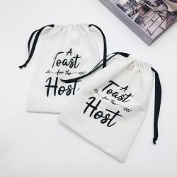 Luxury Super Soft Velvet Drawstring Pouch Recyclable Cosmetic Hair Gift Packaging and Dust Bag for Jewelry and Fur Wholesale