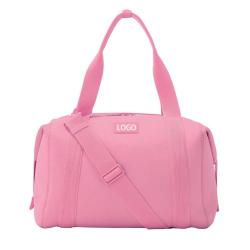 Custom Premium lightweight Handbag Fitness Gym Bag Color Neoprene Tote Duffel Travel Bag for Girls
