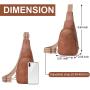Hot Selling sac tendance 2024  Wholesale Crossbody Sling Belt Bag Custom Guitar Strap Pu Leather Crossbody Bag For Women