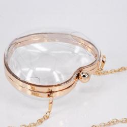 heart shape acrylic Small Jelly Handbags bridal party bag clutch bag wholesale clutch Transparent evening bags ladies