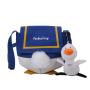 New Fashionable Cute Canvas Bag Custom Ins Girl Duck Single Shoulder Cross body Bag Student Cartoon Large Capacity Bag