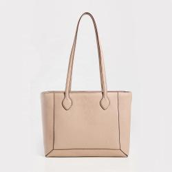 2023 New Arrival Customized Womens Tote Bags Soft Pu Leather Large Shopper Bag Business Ladies Tote Bag With Pockets And Zipper