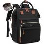 LOVEVOOK 14 15.6 17 Inch Student School Book Bags with USB Port Womens Fashion Casual Waterproof Laptop Backpack for Woman Girls
