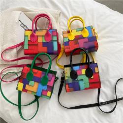Embroidery Line Diamond Bag Bolsas Para Mujer Designer Women Bags Small Square Bag Designer Handbag Wholesale