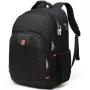 large capacity custom usb charge backpack for outdoor unisex reflective tape daily life nylon laptop backpacks bag