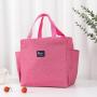 LB002 Lunch Cooler Bag For Student For School Travel Camping Trip Picnic Thermal Lunch Tote Bag New Fashion Lunch Bag Insulated