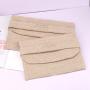 2023 New Design Thick Canvas Envelope Dust Bag For Gift Tableware Packing Custom Logo Printed Natural Cotton Flap Pouch