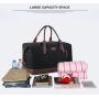 Customized Large Capacity Outdoor Overnight Weekender Carry on Shoulder Duffle Bag for Men Canvas Travel Duffel Bag