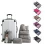 Wholesale 7pcs/set Portable Luggage Organizer Trip Waterproof Durable Suitcase Packing Cube Case Travel Organizer Storage Bags