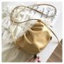 2024 Fashion Small Cloud Bag Female PU Leather Single Shoulder Messenger Bag Women