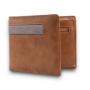 Vintage leather slim men wallet RFID blocking  men wallet  PU leather