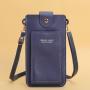 Phone bag for women Solid Color Simple Fashion Women's Driver's License Card Wallet New Single Strap Portable Mobile Phone Bag