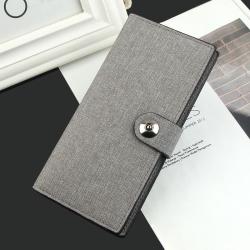 OEW002 Canvas Wallet Long Business Multi-card Purse Luxury Wallets Men Slim Credit Card Holders Mens Wallet For Gift