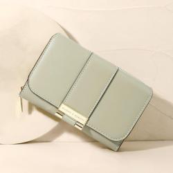 Womens Wallet Cute Elegant Long Slim Card Holder Case Minimalist Coin Purse Zip Clutch Wallets for Girls Ladies