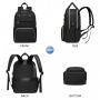 Custom logo High Quality Multi-function nylon laptop back packs University Student school travel bags unisex Laptop Backpack usb