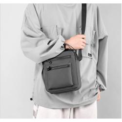 ZWY080 Daily Men Casual Simple Durable Crossbody Bag Waterproof Oxford Travel Work Shoulder Bag Wholesale Multi-pocket Bag