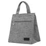 Gelory Fashion Durable Foldable Insulated Cooler Lunch Tote Bag Work Picnic School Waterproof Thermal Insulated Mommy Lunch Bag