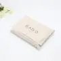 High Quality Natural Twill Cotton Envelope Swimwear Clothing Packaging Bag Envelope Cotton Dust Shoe Pouch