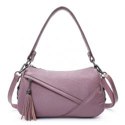 Casual Shoulder Bag Genuine Cowhide Handbags for Ladies Clutch Bag