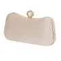 HR012 Women Evening Party Clutch Bags New Trend Metal Chain Open Small Square Bags Luxury Weddings Retro Banquet Handbag