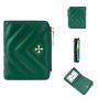 ZR618 Women's Short Wallet Fashion Girl Lovely Buckle Cross Wallet Horizontal Square Card Holder Handbag Coin Purse Zero Wallet