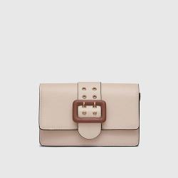 Wholesale Custom High Quality PU Leather Fashion Square Messenger Handbags Luxury Vintage Women's  Crossbody Bags