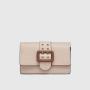 Wholesale Custom High Quality PU Leather Fashion Square Messenger Handbags Luxury Vintage Women's  Crossbody Bags