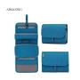 Hanging Roll-Up Makeup Bag Toiletry Kit Travel Organizer for Women Men Removable Storage Bags
