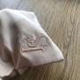 Custom Logo Embroidery Champion Silk Gift Bag Silk Drawstring Gift Packaging Bag