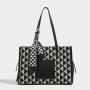 2024 New Custom Logo Autumn Winter Two Pieces Sets Trend Style Women Canvas Tote Bags Lady Handbag
