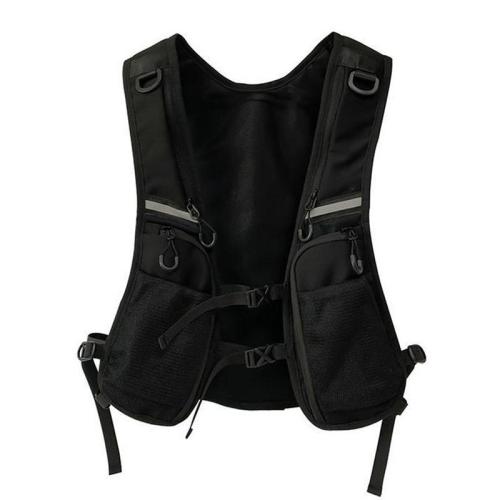 KBW775 Polyester Reflective Adjustable Waistband Hydration Jogging Running Vest Phone Holder Sports Running Vest Customized Logo