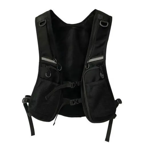 KBW775 Polyester Reflective Adjustable Waistband Hydration Jogging Running Vest Phone Holder Sports Running Vest Customized Logo