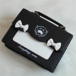 Custom Luxury Designer Leather Ladies Handbag Cute Bow Mini JK Purses and Handbags Crossbody Bag for Women