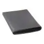Custom mens slim wallet genuine leather bifold wallet rfid blocking wallet for men