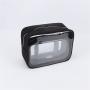 Keymay Custom Personalized Makeup Pouch Transparent Waterproof Travel Toiletry Bags Pvc Clear Cosmetic Bag