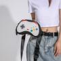 2023 Fashion Gamepad Shape Women Waist Bags Small Crossbody Chest Bags Custom Waterproof Nylon Fanny Pack