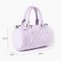 2024 New Arrival Custom Quilted Handbag For Ladies Crossbody Bag Women Mini Barrel Handbag