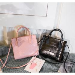 Hot Sale Women's Ladies Handbags Manufacturer Wholesale Crocodile Pattern Mini Women's Shoulder Bag